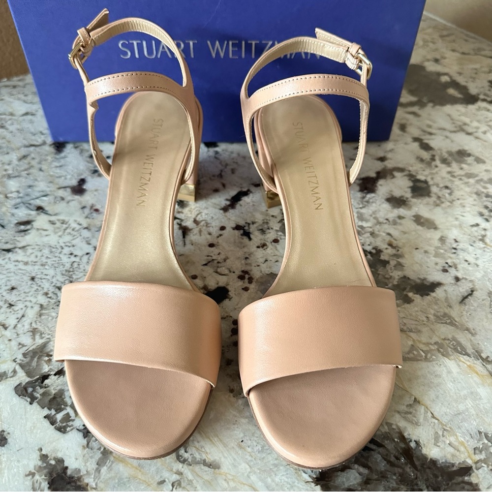 Stuart Weitzman Nude Sandal